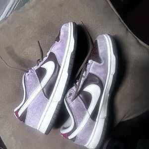 Nike Lavender and Chocolate Sneakers